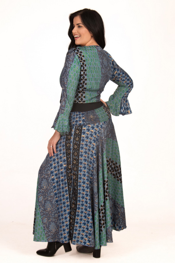 Women's Pant | PKUP Silk Umbrella Pants | OMBAK DESIGNS