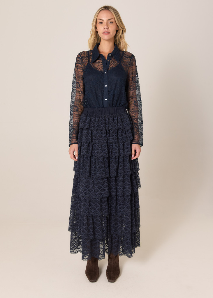 Women's Skirt | Domino Maxi Skirt | Fate + Becker