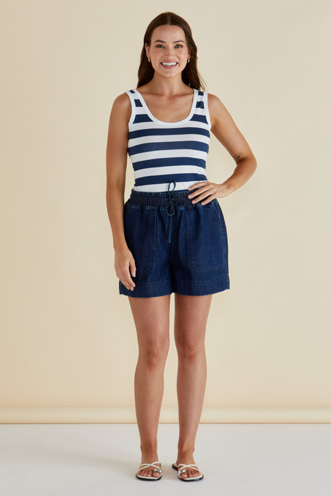 Women's Top | Emma Scoop Tank | BETTY BASICS