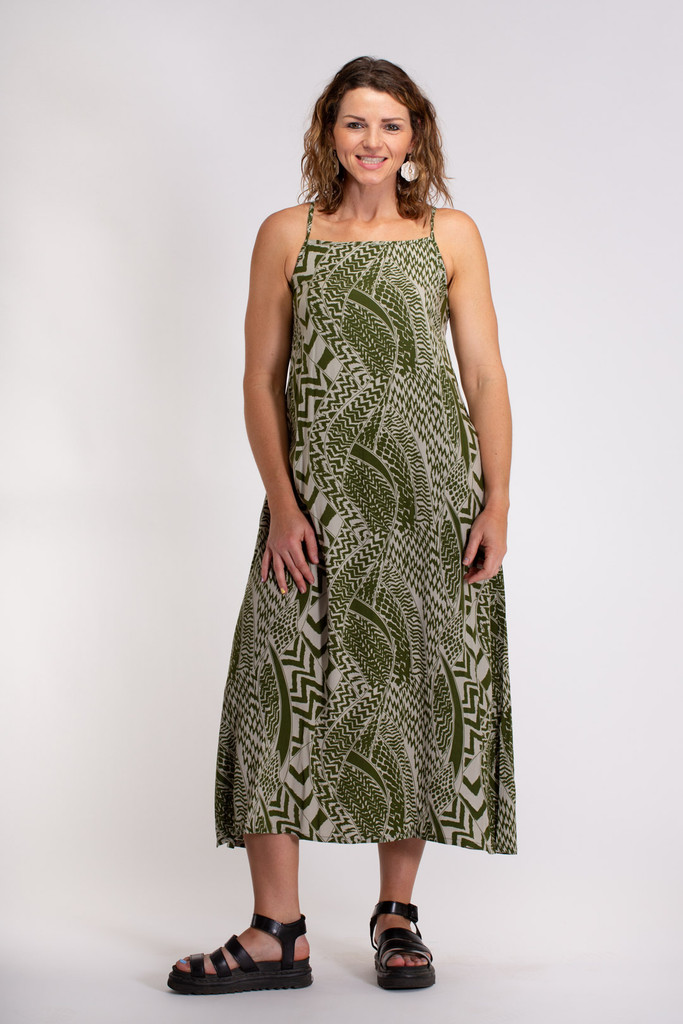 Women's Dress | Siam Strappy Dress | OMBAK DESIGNS