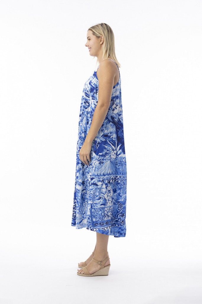 Women's Dresses | Okayama Patch Dress | ORIENTIQUE