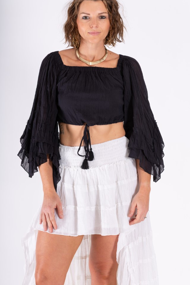 Women's Top | LSCT Crop Top  | OMBAK DESIGNS