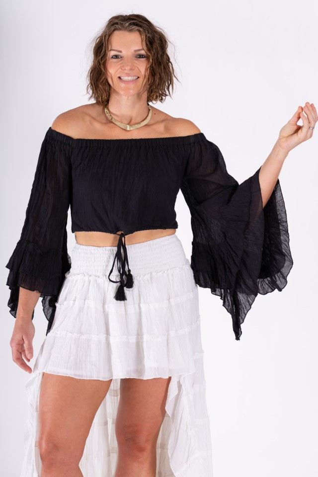 Women's Top | LSCT Crop Top  | OMBAK DESIGNS