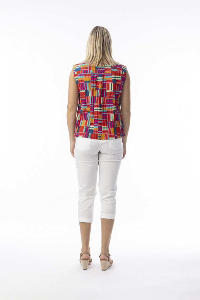 Women's Top | Peru Cami Collar Top | ORIENTIQUE