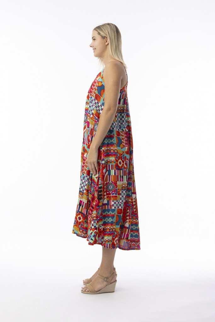 Women's Dresses | Peru Strappy Dress | ORIENTIQUE