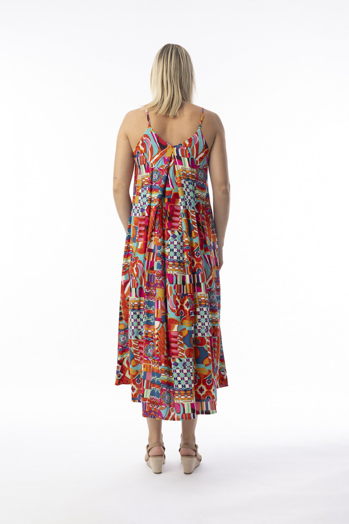 Women's Dresses | Peru Strappy Dress | ORIENTIQUE