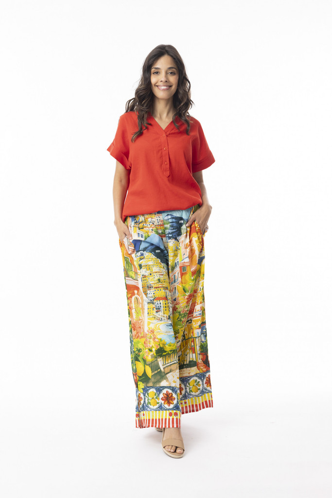 Women's Pants | Amalfi Pant | ORIENTIQUE