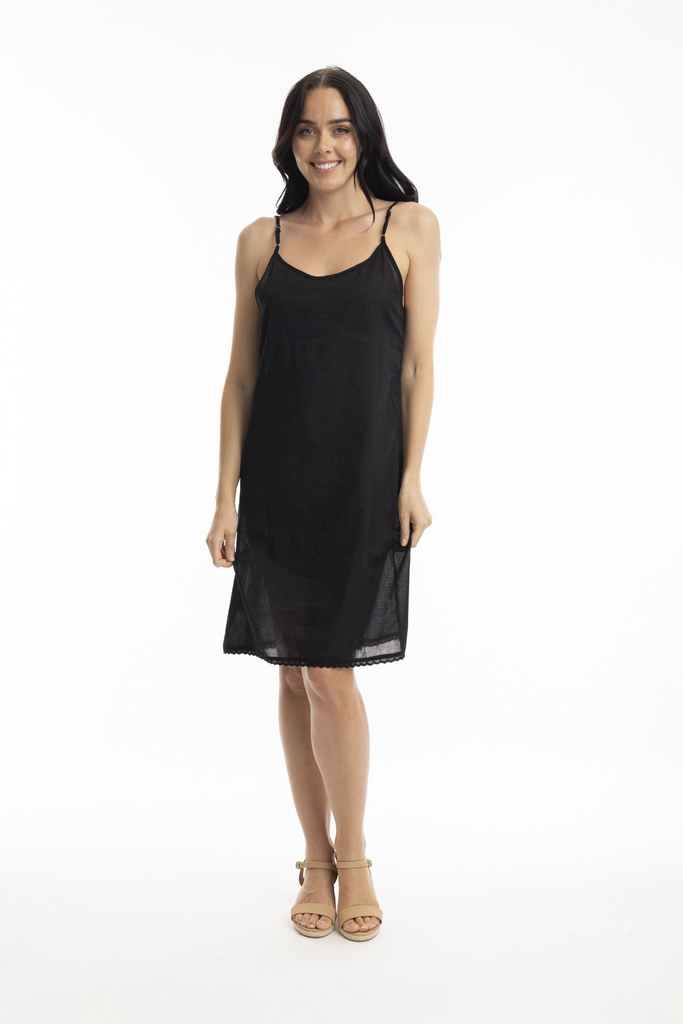 Women's Slip | Knee Length Slip | ORIENTIQUE