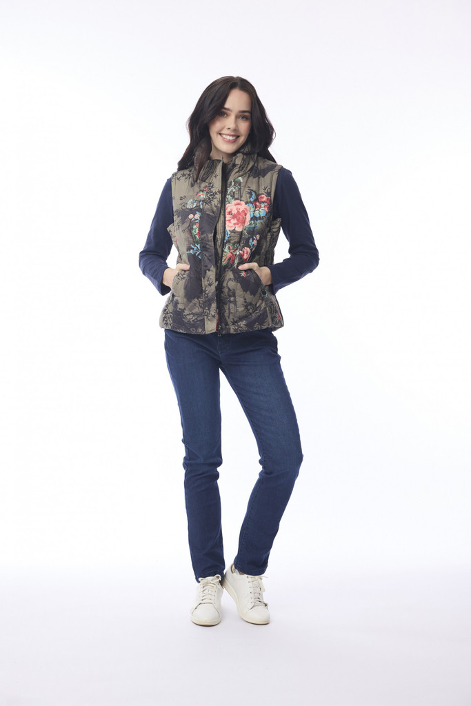 Women's Vest | Sleeveless Puffer Vest | ORIENTIQUE
