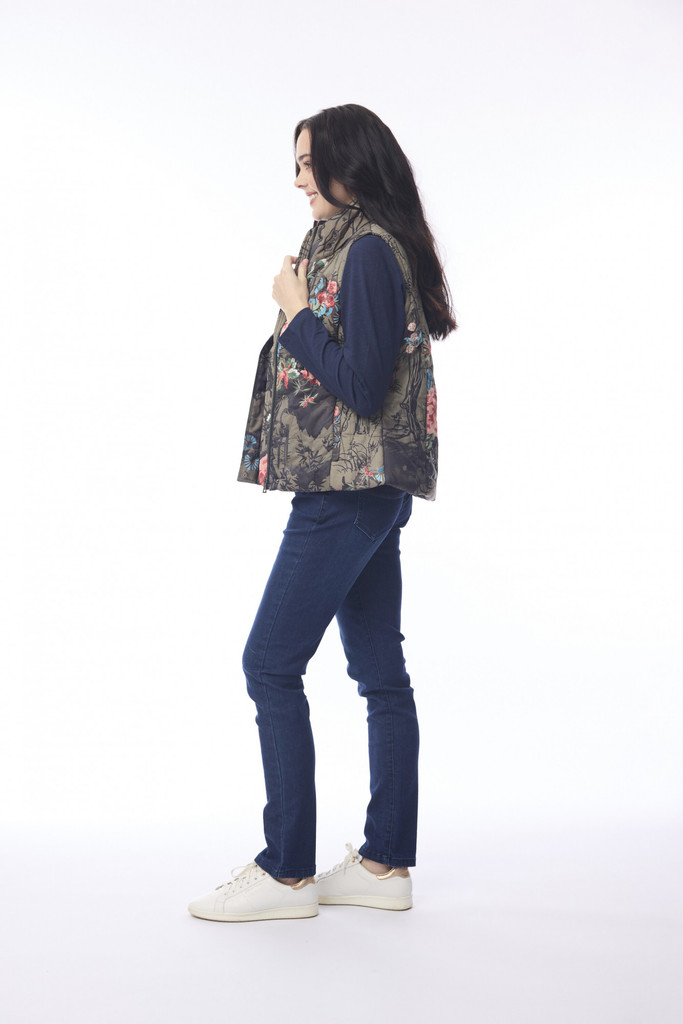 Women's Vest | Sleeveless Puffer Vest | ORIENTIQUE
