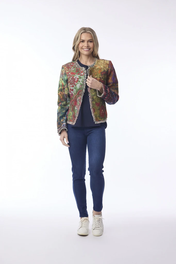Women's Jacket| Coat Chanel Jacket | ORIENTIQUE
