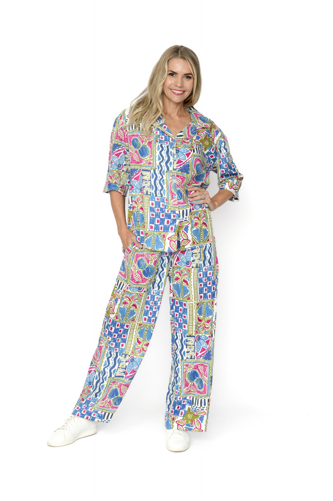 Women's Matching Sets | Millie Matching Shirt & Pants Set | ONE SUMMER