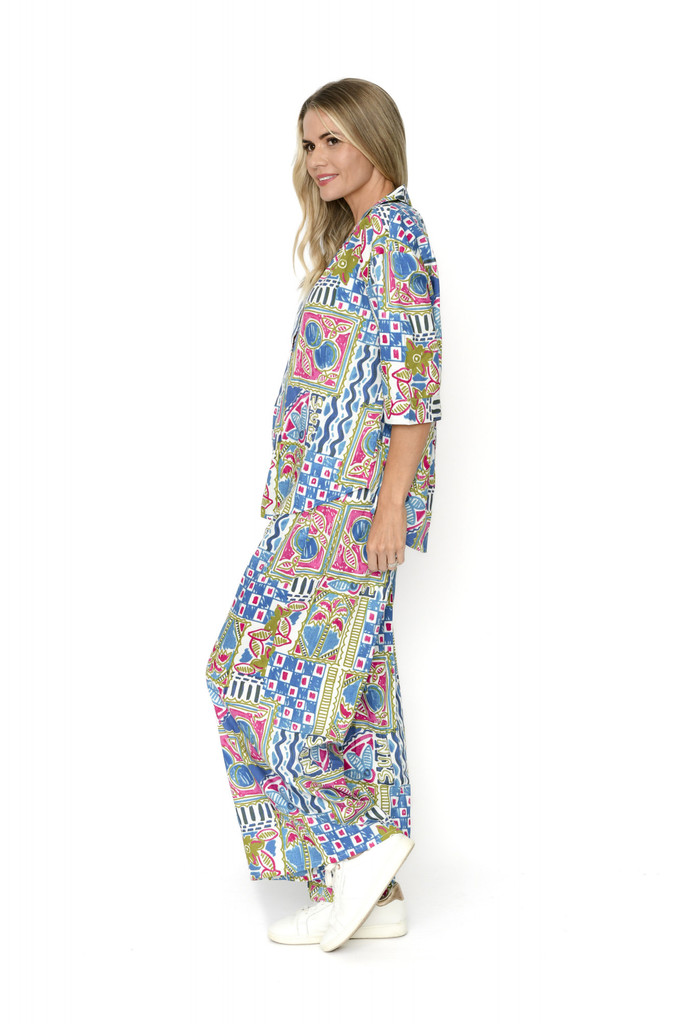 Women's Matching Sets | Millie Matching Shirt & Pants Set | ONE SUMMER