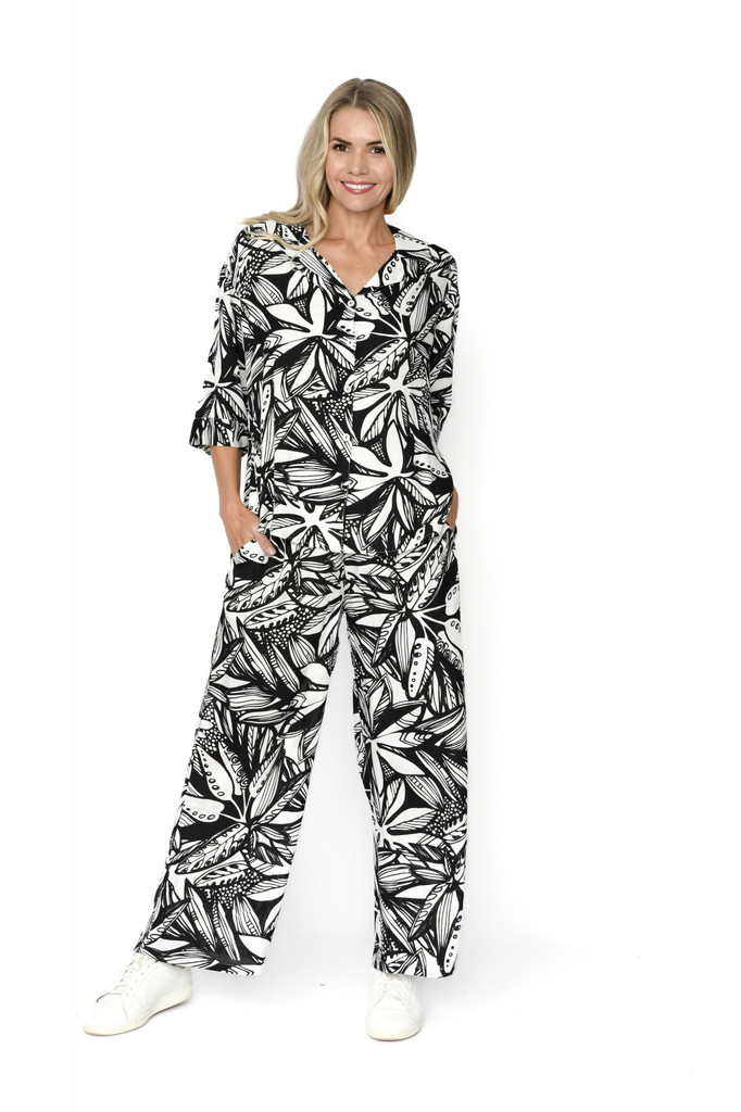 Women's Matching Sets | Millie Matching Shirt & Pants Set | ONE SUMMER