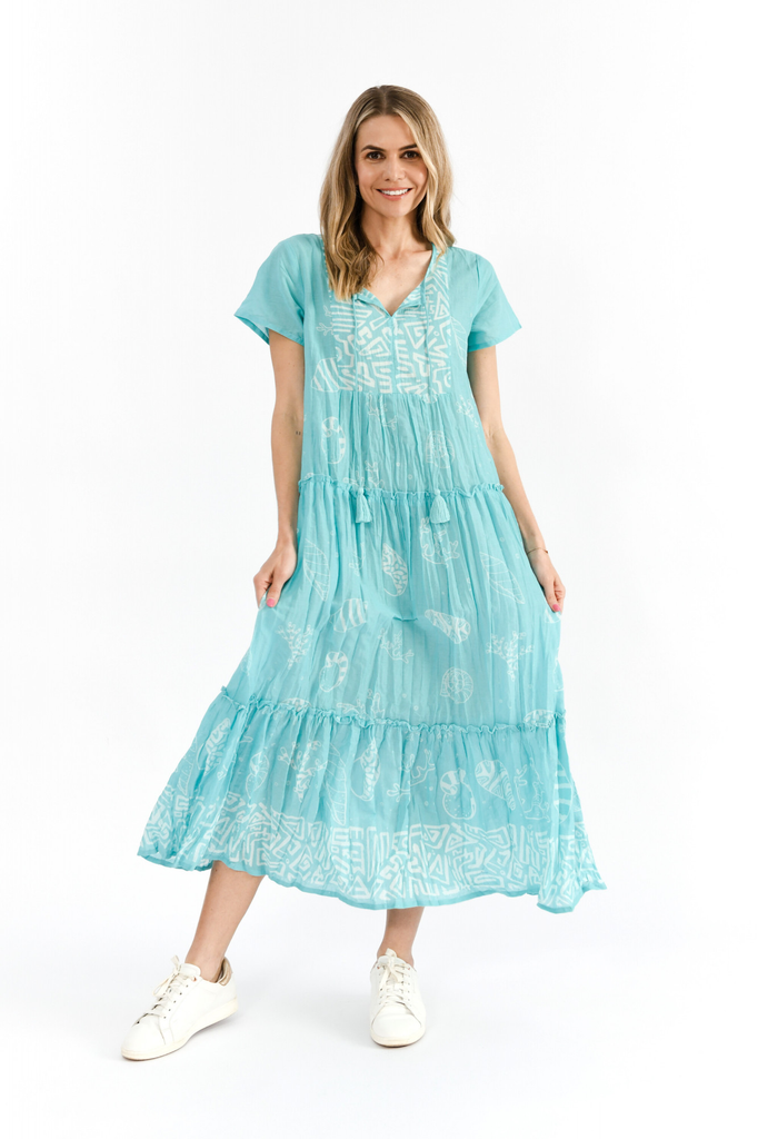 Women's Dresses | Zola V Neck Maxi Dress | ONE SUMMER