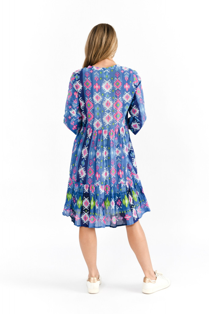 Women's Dresses | Vivian V Neck Shirt Dress | ONE SUMMER