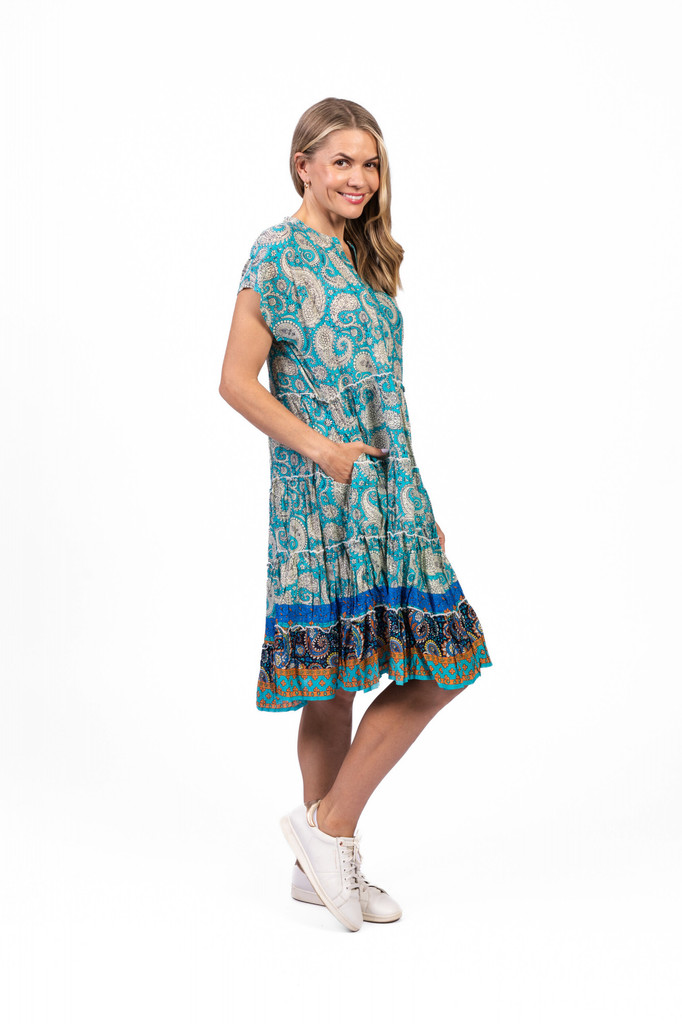 Women's Dresses | Leela V Neck Mini Dress | ONE SUMMER