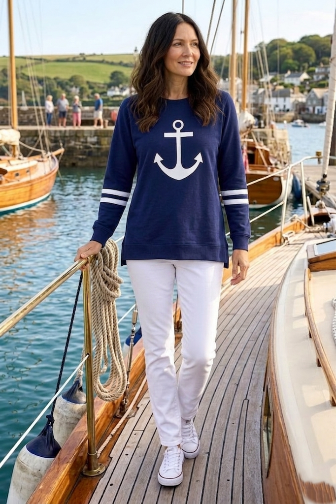 Women's Sweater | Anchor Sweater  | ALIBI