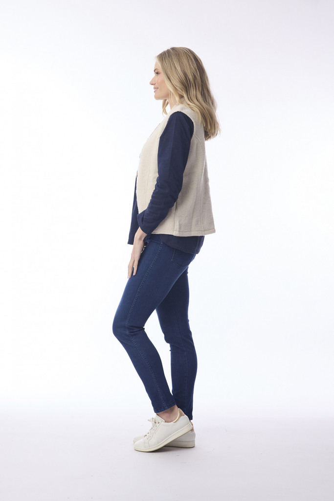 Women's Vest | Wool Knit Vest | ORIENTIQUE
