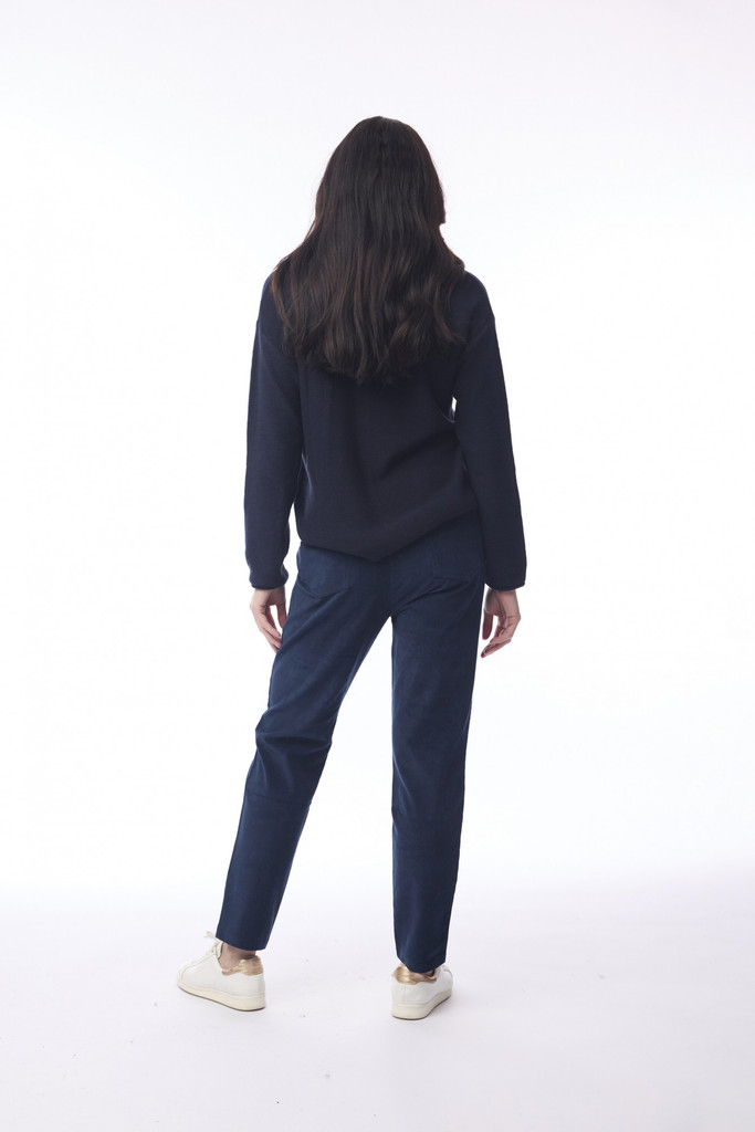 Women's Pants |  Cord Solid Jeggings | ORIENTIQUE
