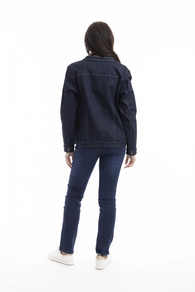Women's Pants | Denim Straight Leg Jeans | ORIENTIQUE