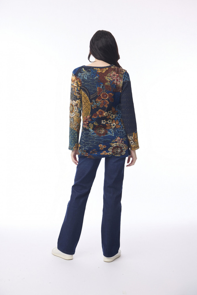 Women's Top | Muluku Patch Top | ORIENTIQUE