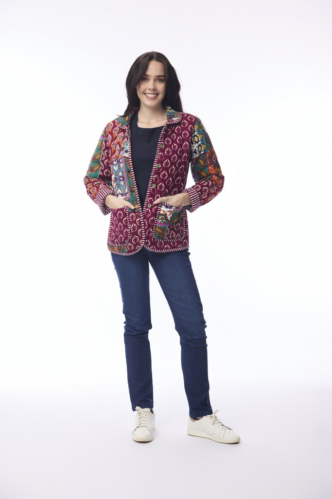 Women's Dresses | Prato Quilted Jacket  | ORIENTIQUE