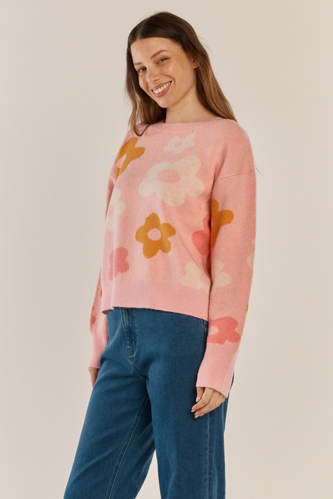 Women's Sweater | Leonie Knit Sweater | BETTY BASICS