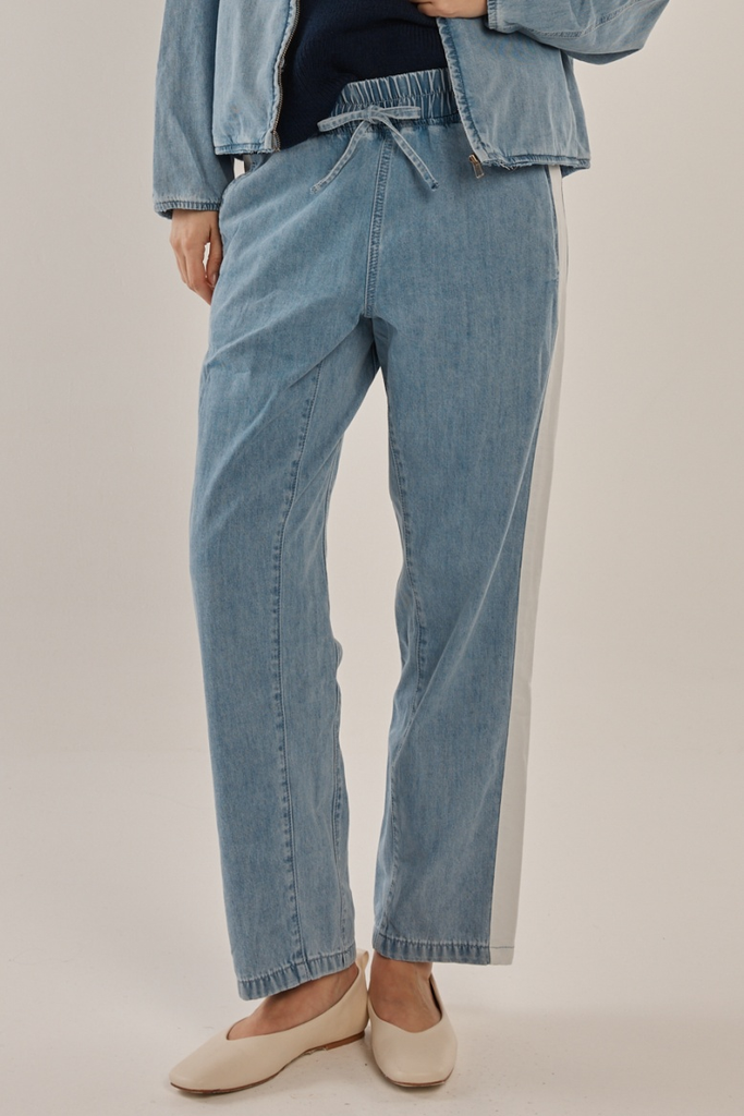 Women's Pant | Callie Denim Jogger  | BETTY BASICS