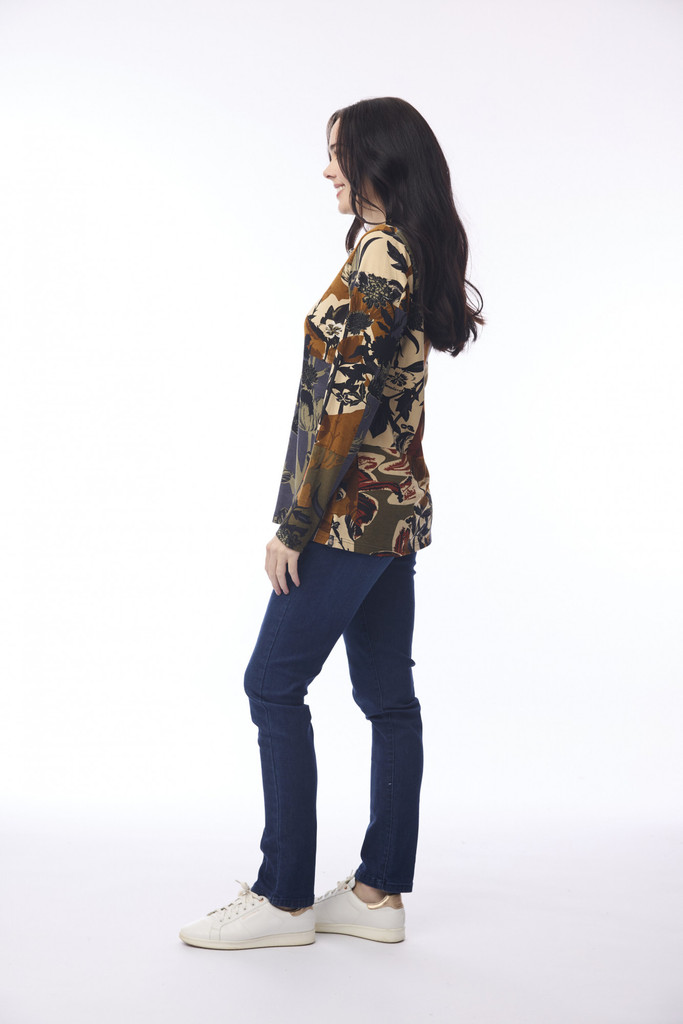 Women's Top | Dagomba Cowl Top | ORIENTIQUE