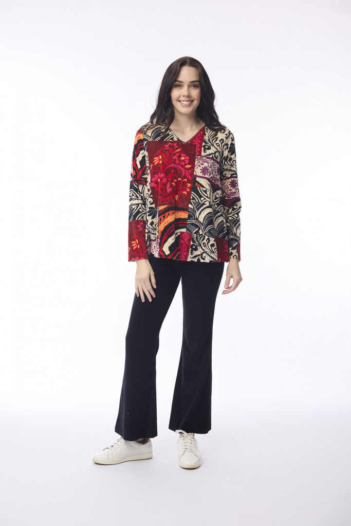 Women's Pants | Giza Flared Pant | ORIENTIQUE