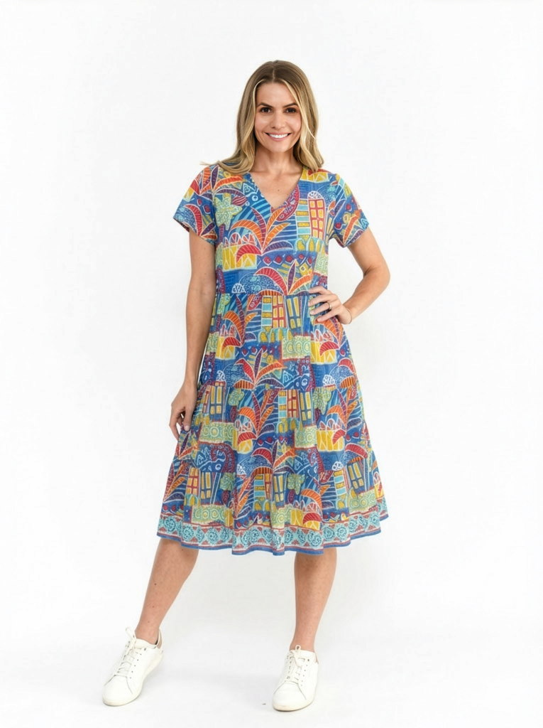 Women's Dresses | Thalia Tiered Dress | ONE SUMMER