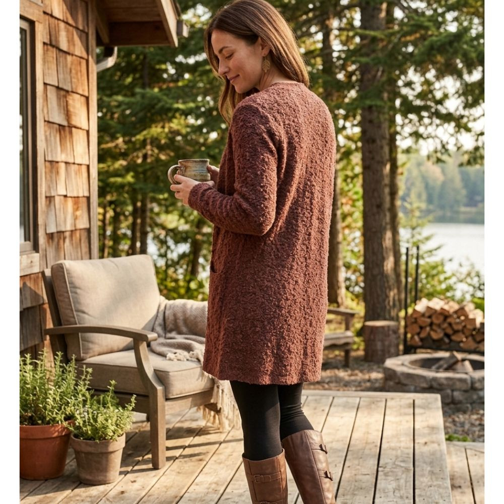 Women's Knits | Kimmi Cardy | OMBAK DESIGNS
