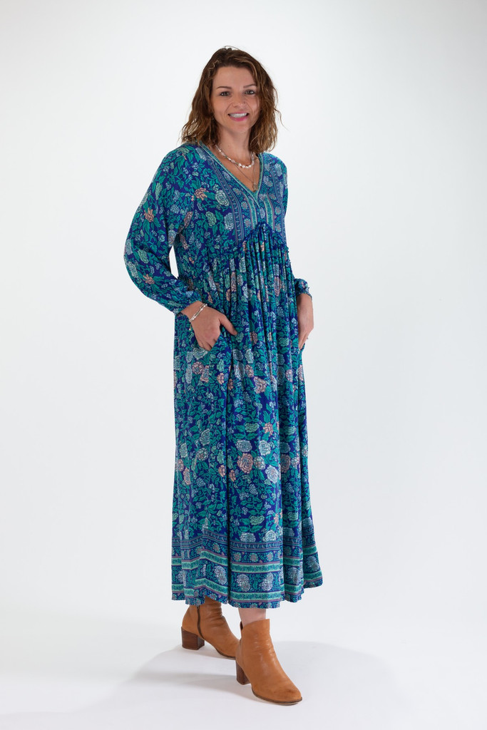 Women's Dress | MILA Maxi Dress | OMBAK DESIGNS