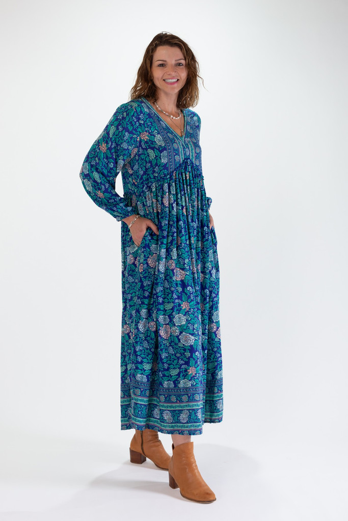 Women's Dress | MILA Maxi Dress | OMBAK DESIGNS