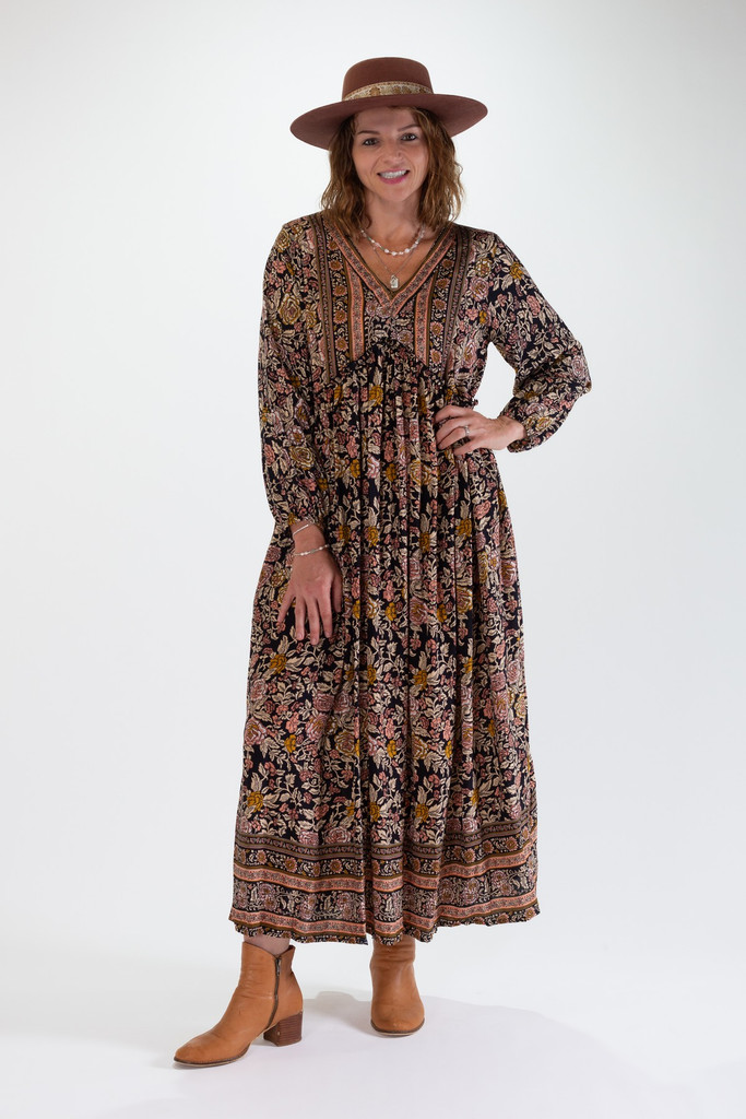 Women's Dress | MILA Maxi Dress | OMBAK DESIGNS