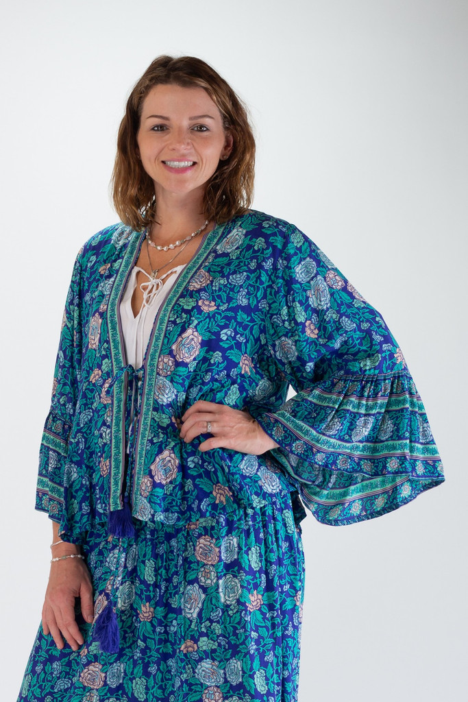 Women's Jacket | FREYA Short Jacket | OMBAK DESIGNS