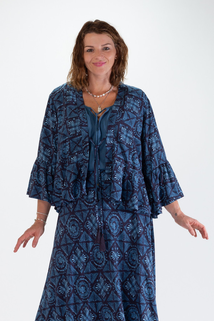 Women's Jacket | FREYA Short Jacket | OMBAK DESIGNS