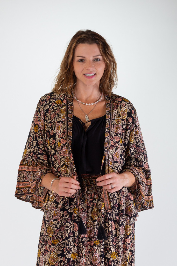 Women's Jacket | FREYA Short Jacket | OMBAK DESIGNS