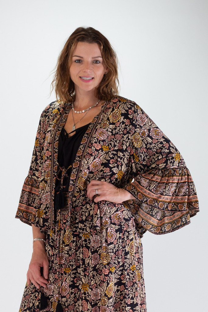 Women's Jacket | FREYA Short Jacket | OMBAK DESIGNS