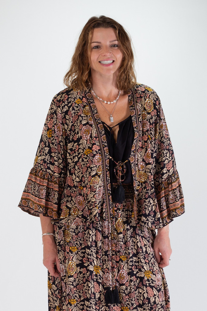 Women's Jacket | FREYA Short Jacket | OMBAK DESIGNS