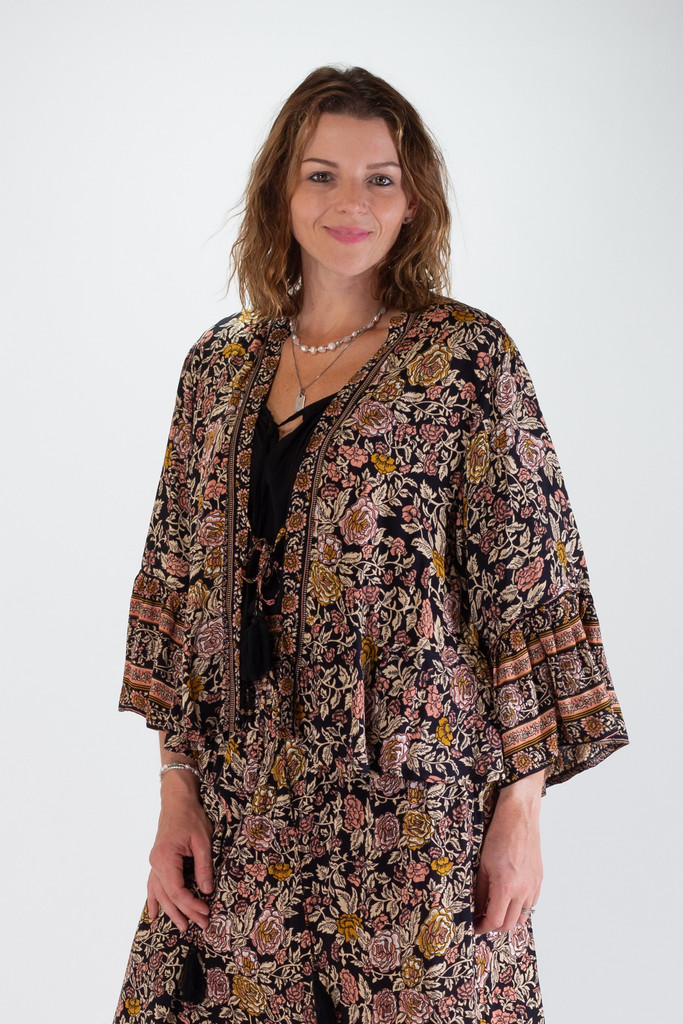 Women's Jacket | FREYA Short Jacket | OMBAK DESIGNS