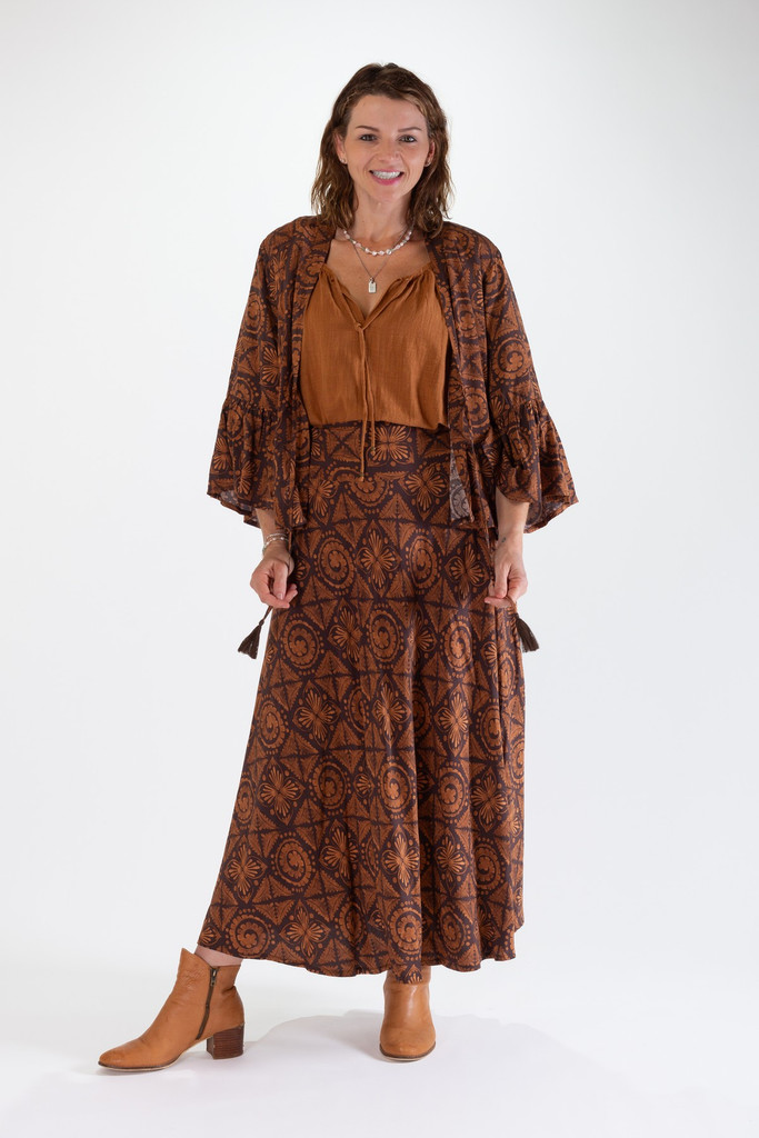 Women's Skirt | Sandy Aline Skirt  | OMBAK DESIGNS