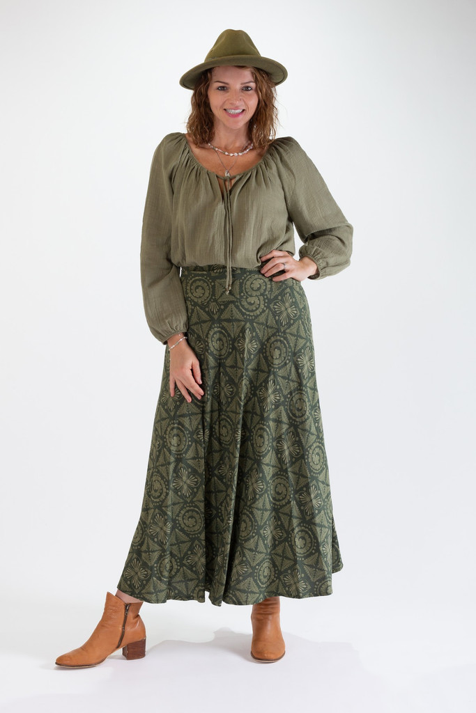 Women's Skirt | Sandy Aline Skirt  | OMBAK DESIGNS