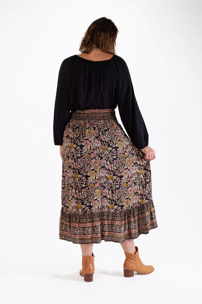 Women's Skirt | Shelly Boho Maxi Skirt  | OMBAK DESIGNS