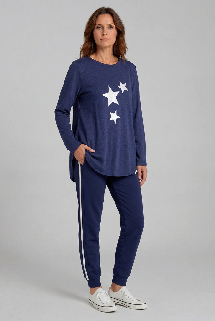 Women's Tops | Celestial Long Sleeve Top  | ALIBI