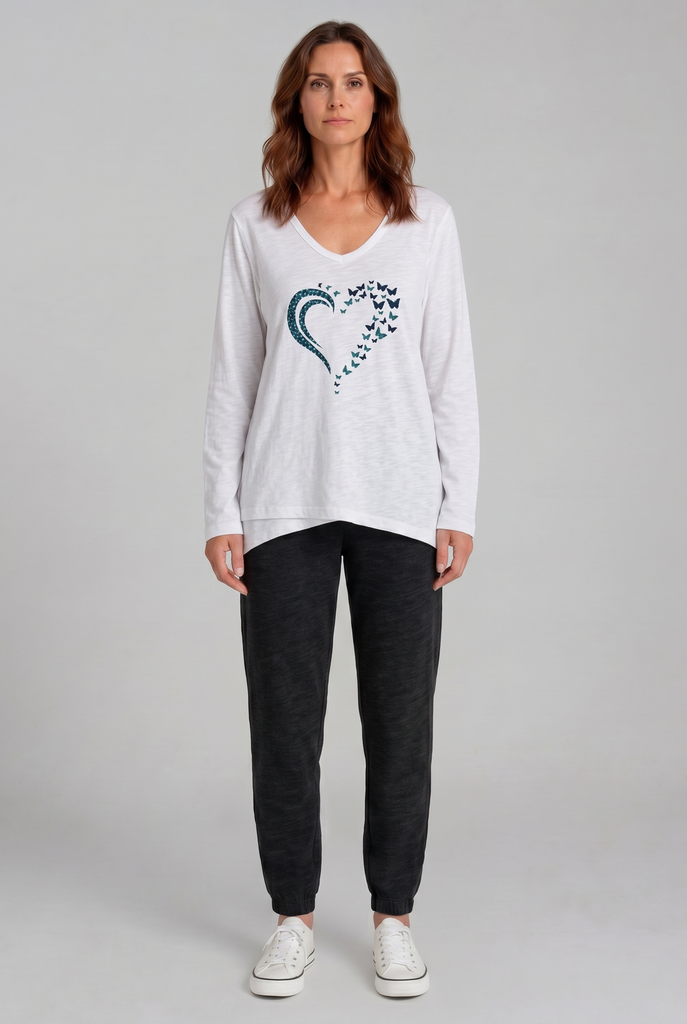 Women's Tops | Gail Long Sleeve Tee  | ALIBI