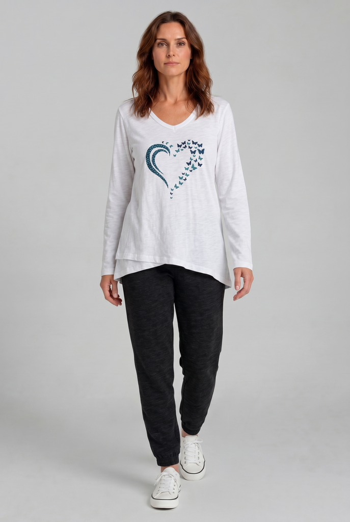 Women's Tops | Gail Long Sleeve Tee  | ALIBI