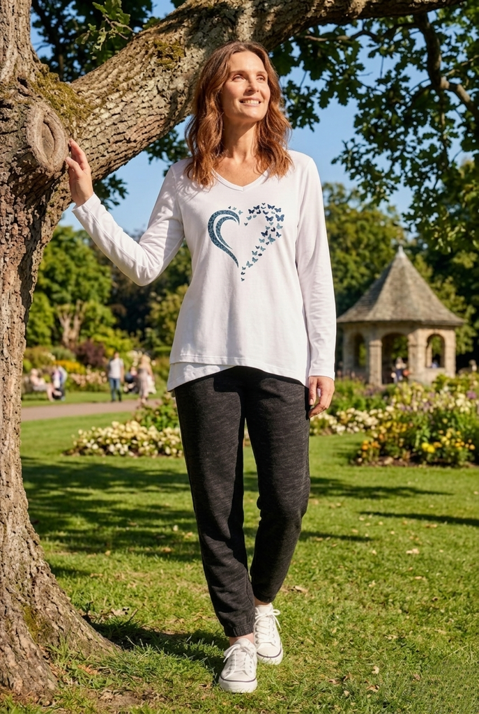 Women's Tops | Gail Long Sleeve Tee  | ALIBI