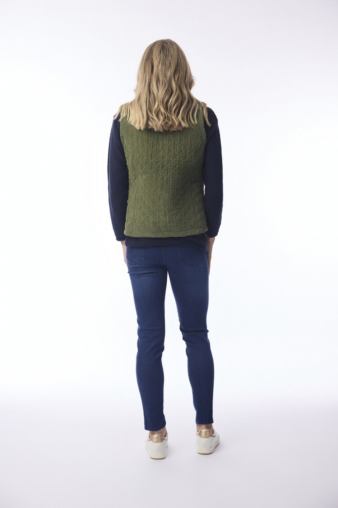 Women's Vest | Panama Reversible Vest | ORIENTIQUE
